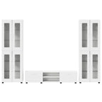 TV-Schrankset mit Schubladen FLORIN 3 pcs Weiß Holzwerkstoff