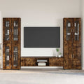 TV-Schrankset FLORIN 3 pcs Geräucherte Eiche Holzwerkstoff