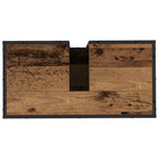 Badezimmermöbel-Set mit Schubladen 4 pcs Altholz Holzwerkstoff
