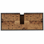 Badezimmermöbel-Set mit Regal 3 pcs Altholz Holzwerkstoff