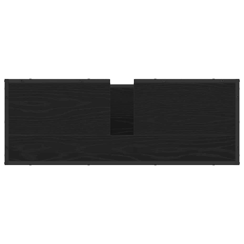 Badezimmermöbel-Set mit Regal 3 pcs Artisan-Eiche Holzwerkstoff
