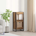 Bücherregal Altholz 40 x 30 x 86,5 cm Holzwerkstoff