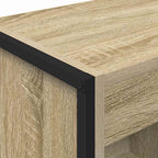 Bücherregal Sonoma 40 x 30 x 121 cm Holzwerkstoff