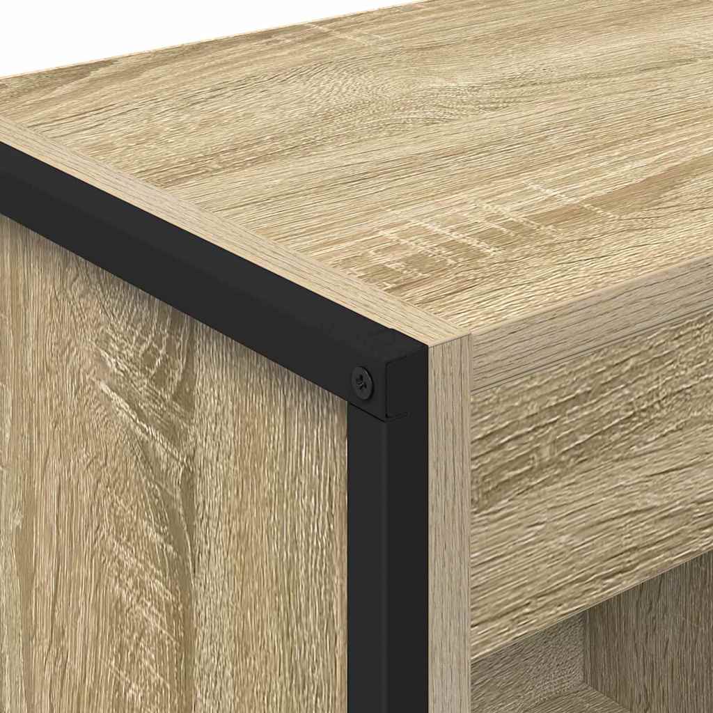 Bücherregal Sonoma 40 x 30 x 121 cm Holzwerkstoff
