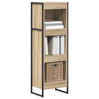 Bücherregal Sonoma 40 x 30 x 121 cm Holzwerkstoff