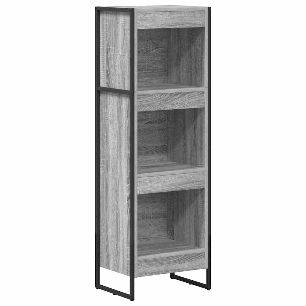 Bücherregal Graues Sonoma 40 x 30 x 121 cm Holzwerkstoff