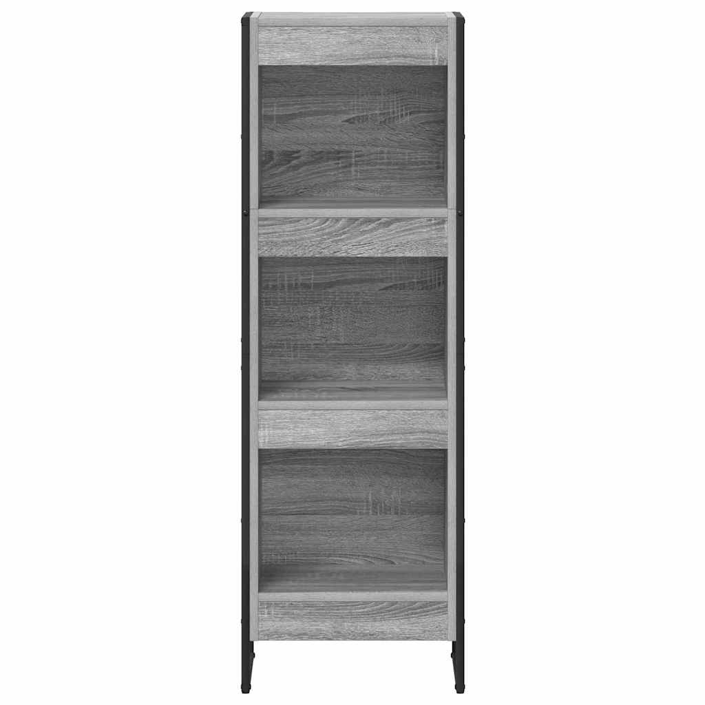 Bücherregal Graues Sonoma 40 x 30 x 121 cm Holzwerkstoff