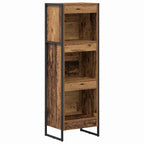 Bücherregal Altholz 40 x 30 x 121 cm Holzwerkstoff