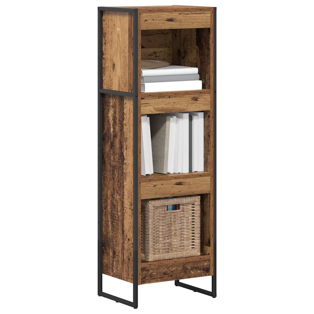 Bücherregal Altholz 40 x 30 x 121 cm Holzwerkstoff
