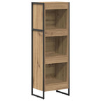 Bücherregal Kunsthandwerk Eiche 40 x 30 x 121 cm Holzwerkstoff
