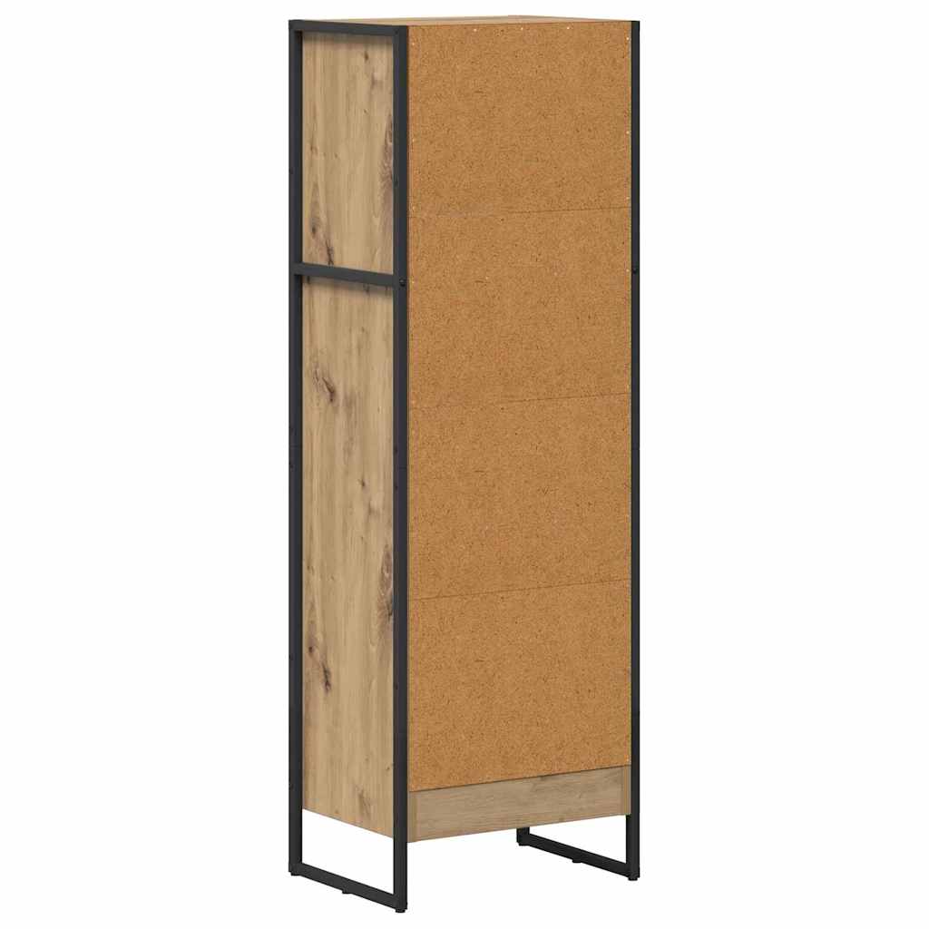 Bücherregal Kunsthandwerk Eiche 40 x 30 x 121 cm Holzwerkstoff