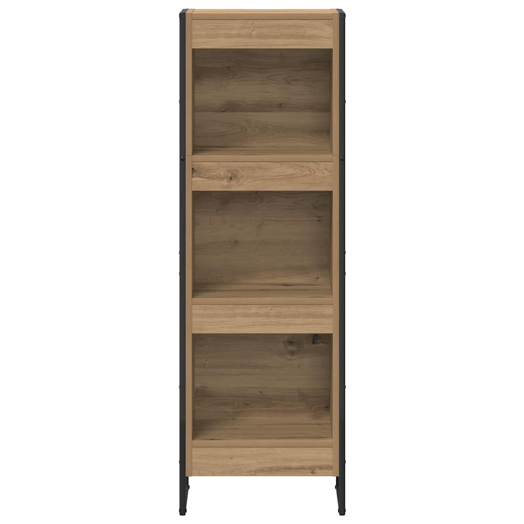 Bücherregal Kunsthandwerk Eiche 40 x 30 x 121 cm Holzwerkstoff