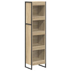 Bücherregal Sonoma 40 x 30 x 155 cm Holzwerkstoff