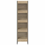 Bücherregal Sonoma 40 x 30 x 155 cm Holzwerkstoff