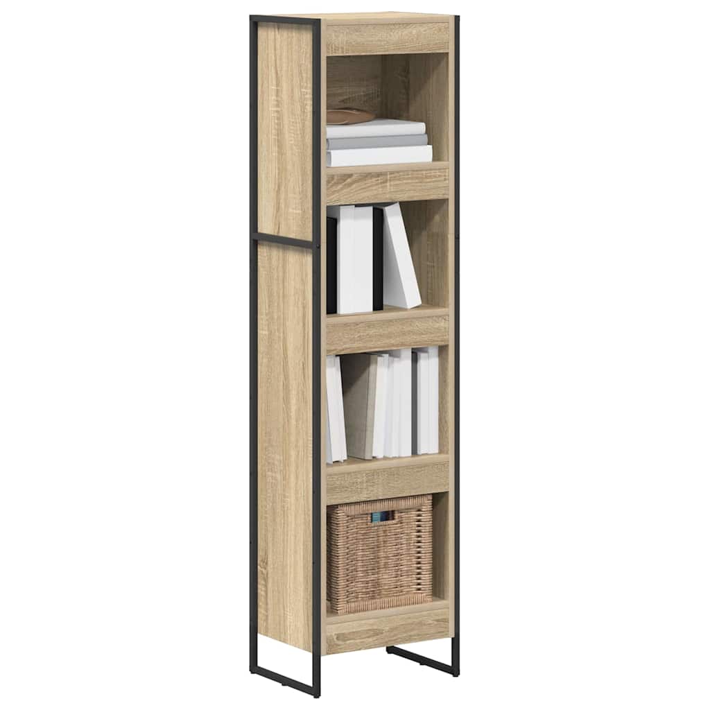 Bücherregal Sonoma 40 x 30 x 155 cm Holzwerkstoff