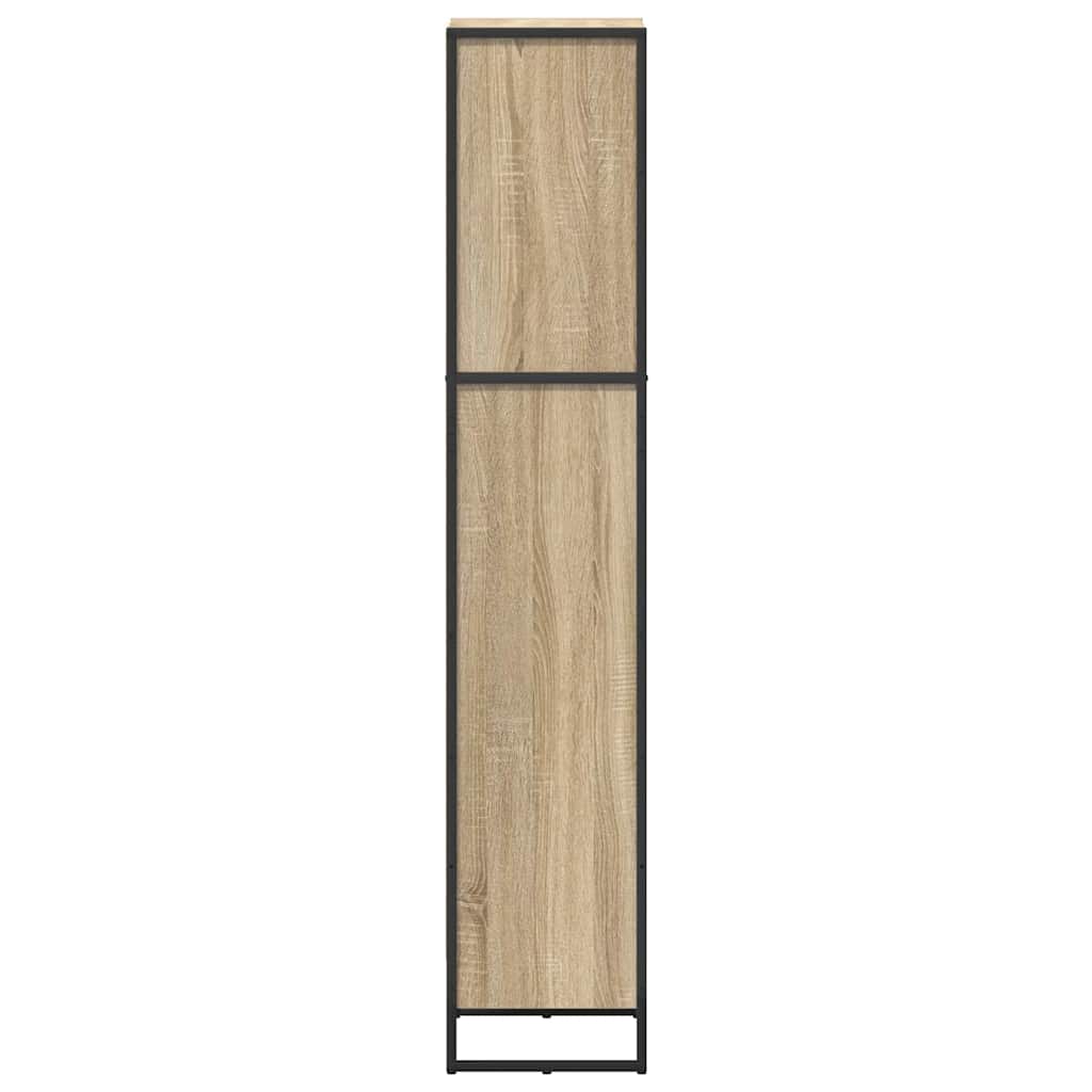 Bücherregal Sonoma 40 x 30 x 155 cm Holzwerkstoff