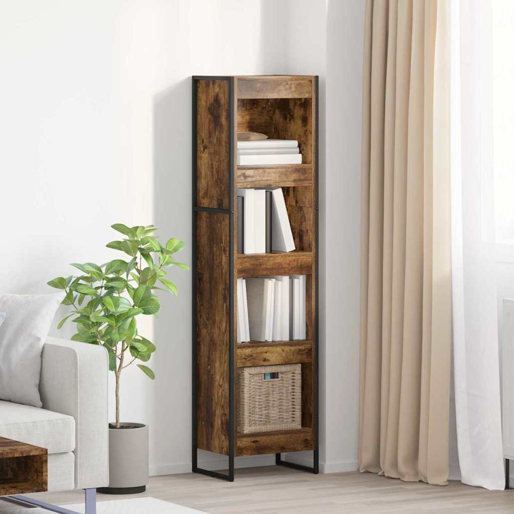 Bücherregal Raucharbe 40 x 30 x 155 cm Holzwerkstoff