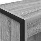 Bücherregal Graues Sonoma 40 x 30 x 155 cm Holzwerkstoff