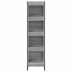 Bücherregal Graues Sonoma 40 x 30 x 155 cm Holzwerkstoff