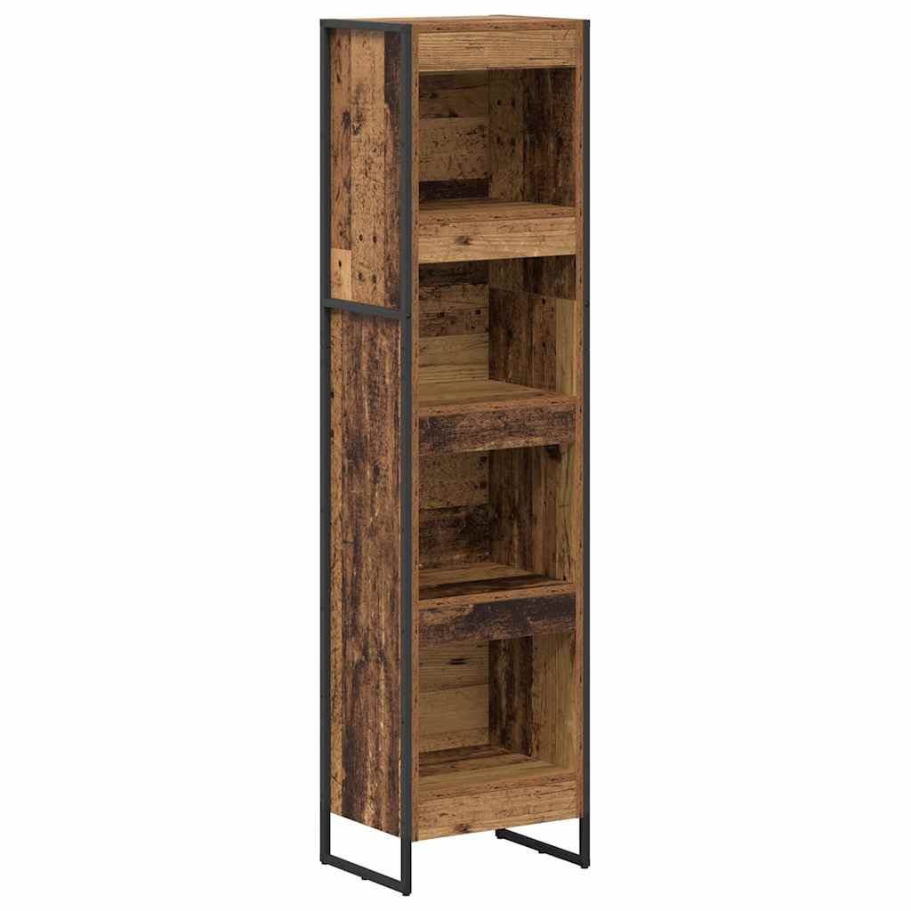 Bücherregal Altholz 40 x 30 x 155 cm Holzwerkstoff