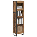 Bücherregal Altholz 40 x 30 x 155 cm Holzwerkstoff
