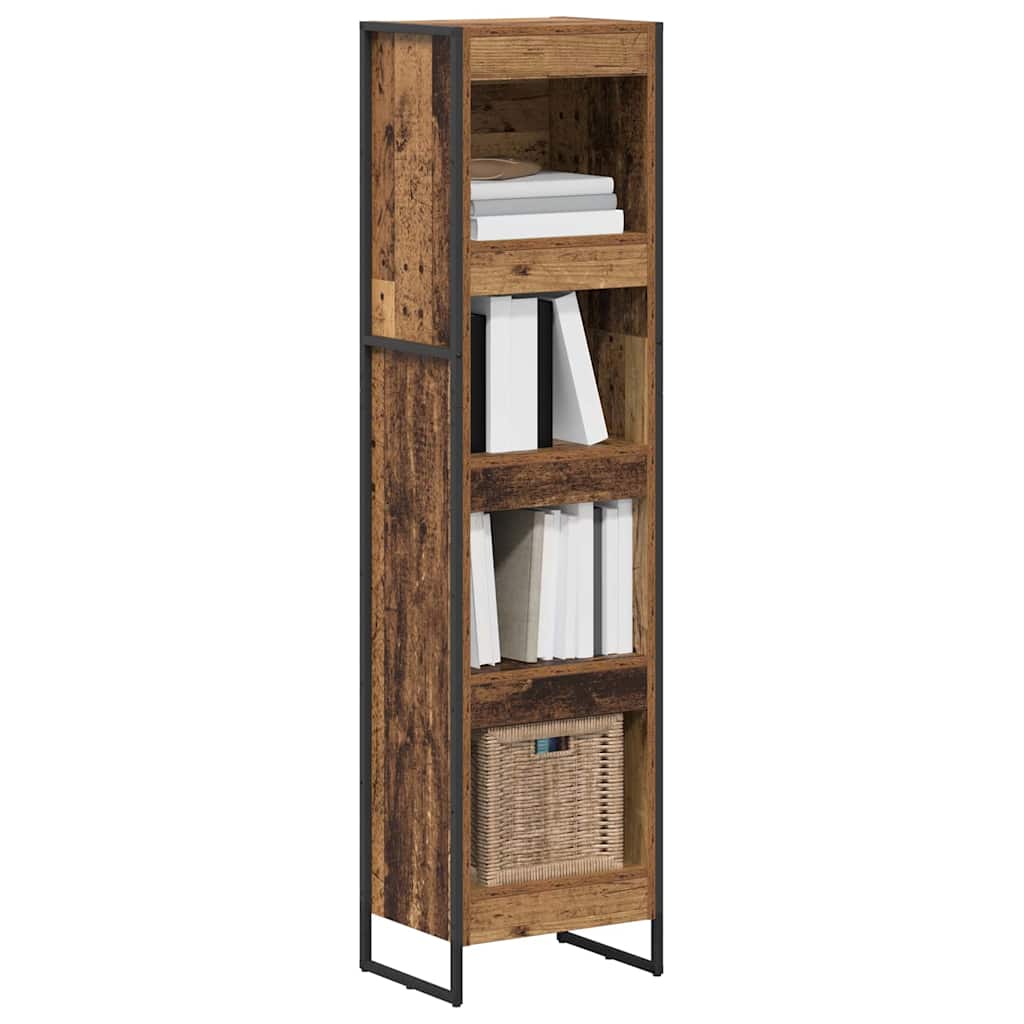 Bücherregal Altholz 40 x 30 x 155 cm Holzwerkstoff