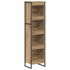 Bücherregal Kunsthandwerk Eiche 40 x 30 x 155 cm Holzwerkstoff