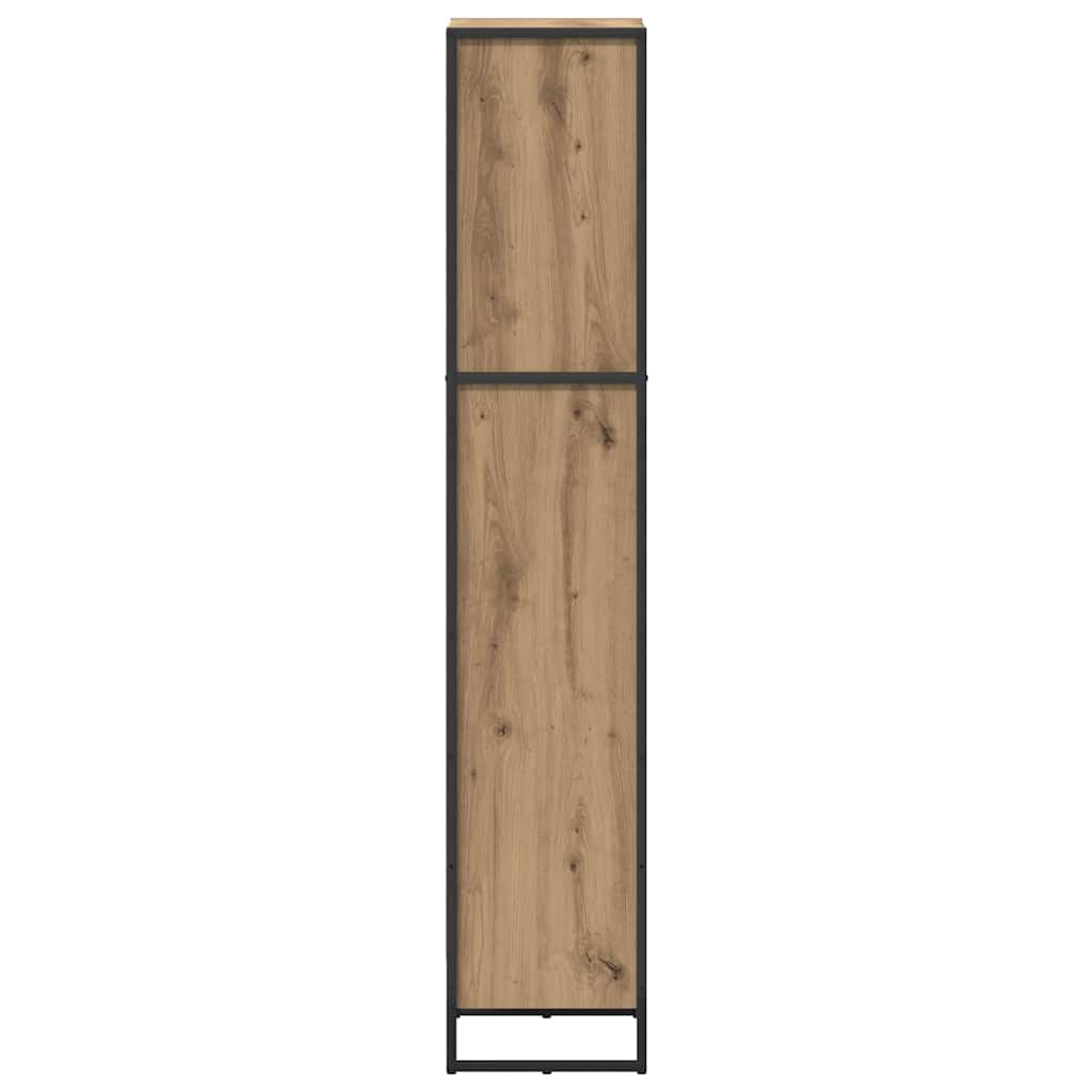 Bücherregal Kunsthandwerk Eiche 40 x 30 x 155 cm Holzwerkstoff