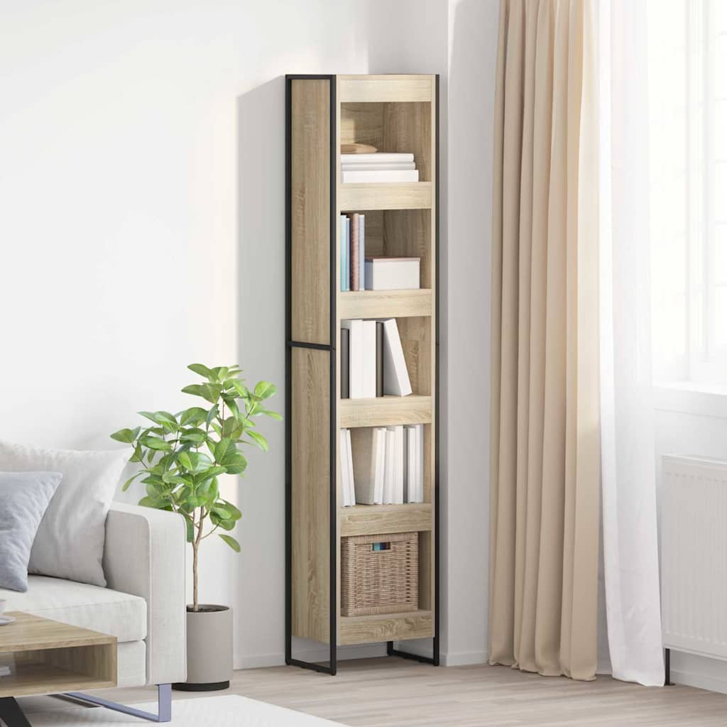 Bücherregal Sonoma 40 x 30 x 189,5 cm Holzwerkstoff