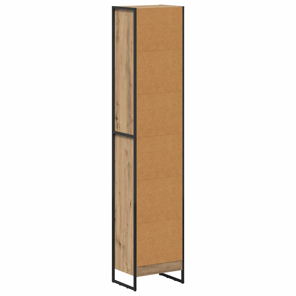 Bücherregal Kunsthandwerk Eiche 40 x 30 x 189,5 cm