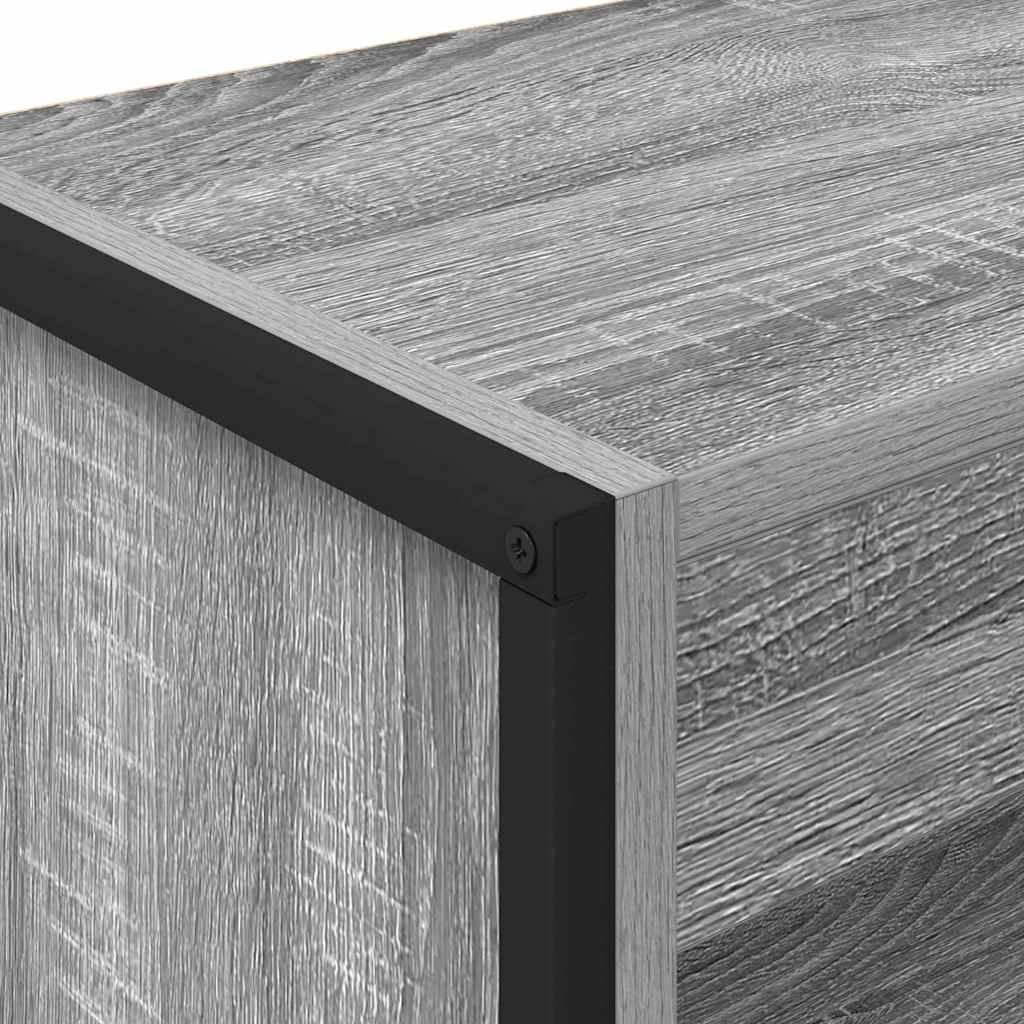 Bücherregal Graues Sonoma 60 x 30 x 86,5 cm Holzwerkstoff