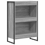 Bücherregal Graues Sonoma 60 x 30 x 86,5 cm Holzwerkstoff