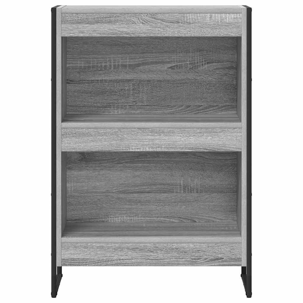 Bücherregal Graues Sonoma 60 x 30 x 86,5 cm Holzwerkstoff