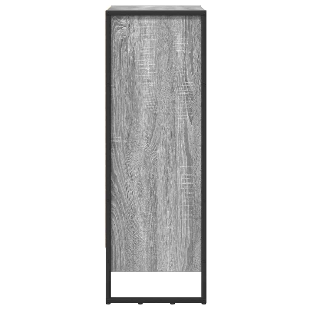 Bücherregal Graues Sonoma 60 x 30 x 86,5 cm Holzwerkstoff
