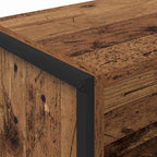 Bücherregal Altholz 60 x 30 x 86,5 cm Holzwerkstoff