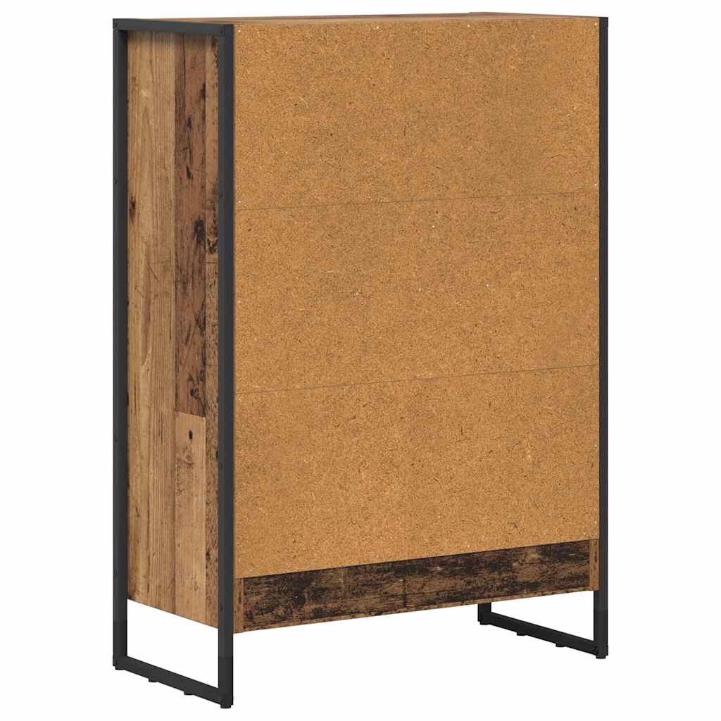 Bücherregal Altholz 60 x 30 x 86,5 cm Holzwerkstoff