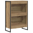 Bücherregal Kunsthandwerk Eiche 60 x 30 x 86,5 cm Holzwerkstoff