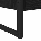 Bücherregal Schwarz Eichen-Optik 60 x 30 x 121 cm Holzwerkstoff