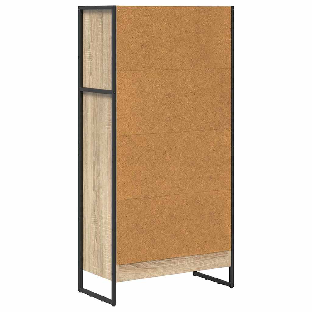 Bücherregal Sonoma 60 x 30 x 121 cm Holzwerkstoff