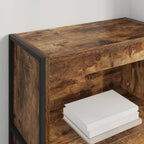 Bücherregal Raucharbe 60 x 30 x 121 cm Holzwerkstoff