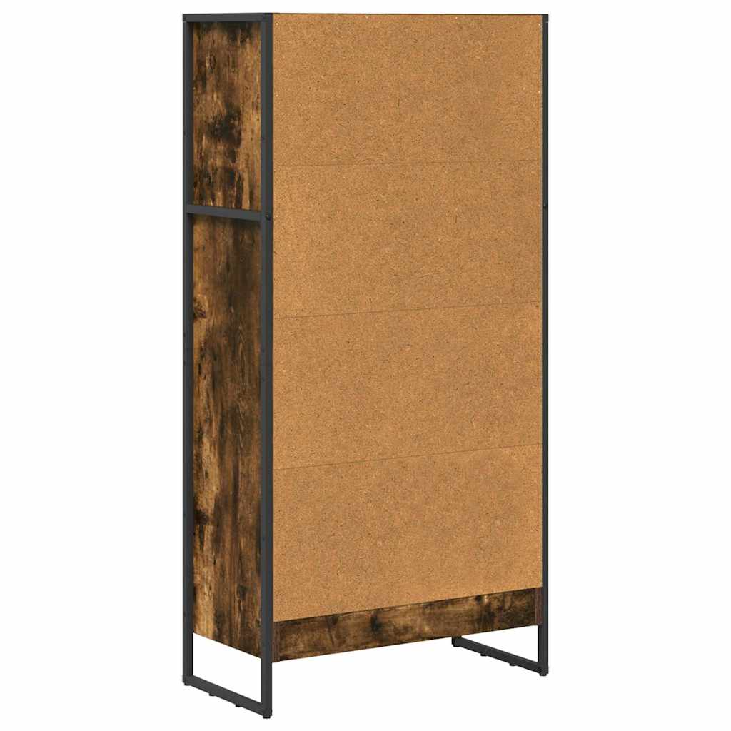 Bücherregal Raucharbe 60 x 30 x 121 cm Holzwerkstoff