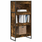 Bücherregal Raucharbe 60 x 30 x 121 cm Holzwerkstoff
