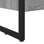 Bücherregal Graues Sonoma 60 x 30 x 121 cm Holzwerkstoff