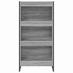 Bücherregal Graues Sonoma 60 x 30 x 121 cm Holzwerkstoff