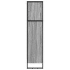 Bücherregal Graues Sonoma 60 x 30 x 121 cm Holzwerkstoff