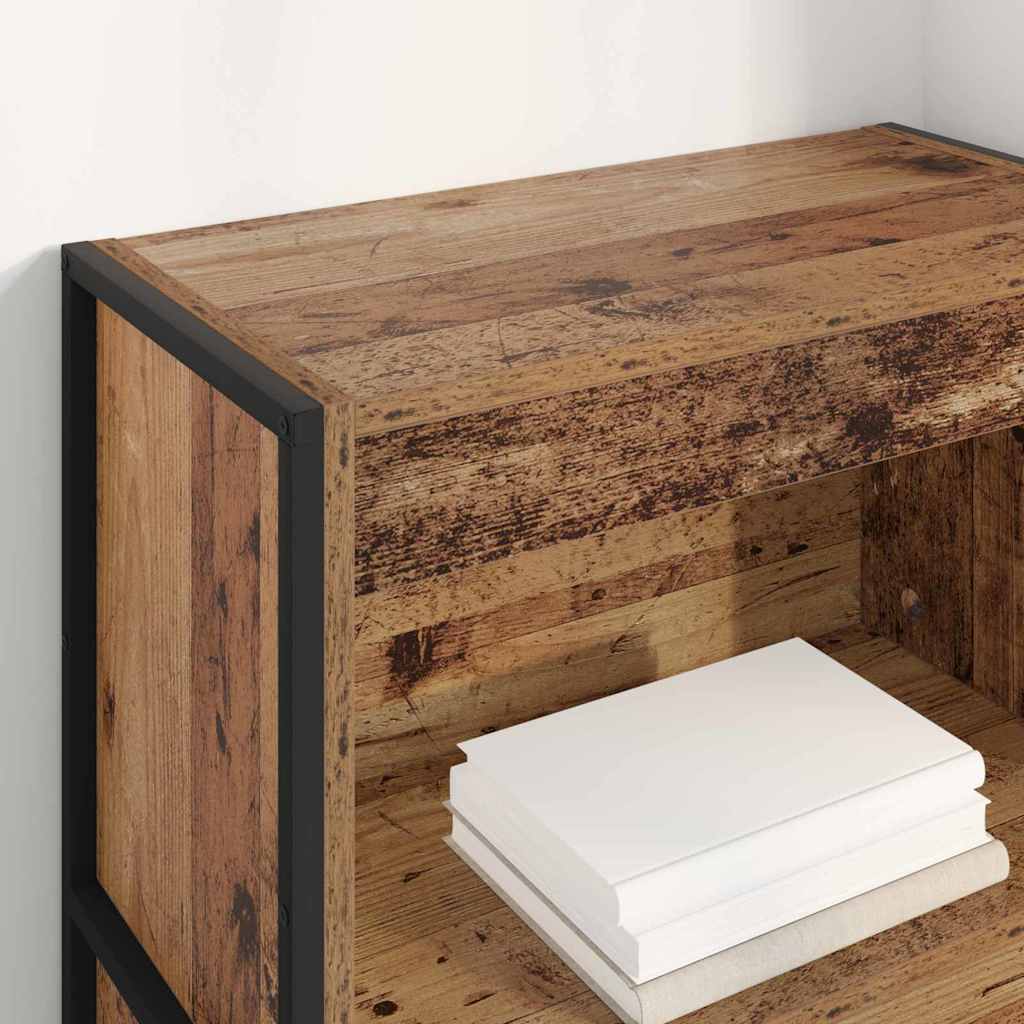 Bücherregal Altholz 60 x 30 x 121 cm Holzwerkstoff