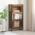 Bücherregal Altholz 60 x 30 x 121 cm Holzwerkstoff