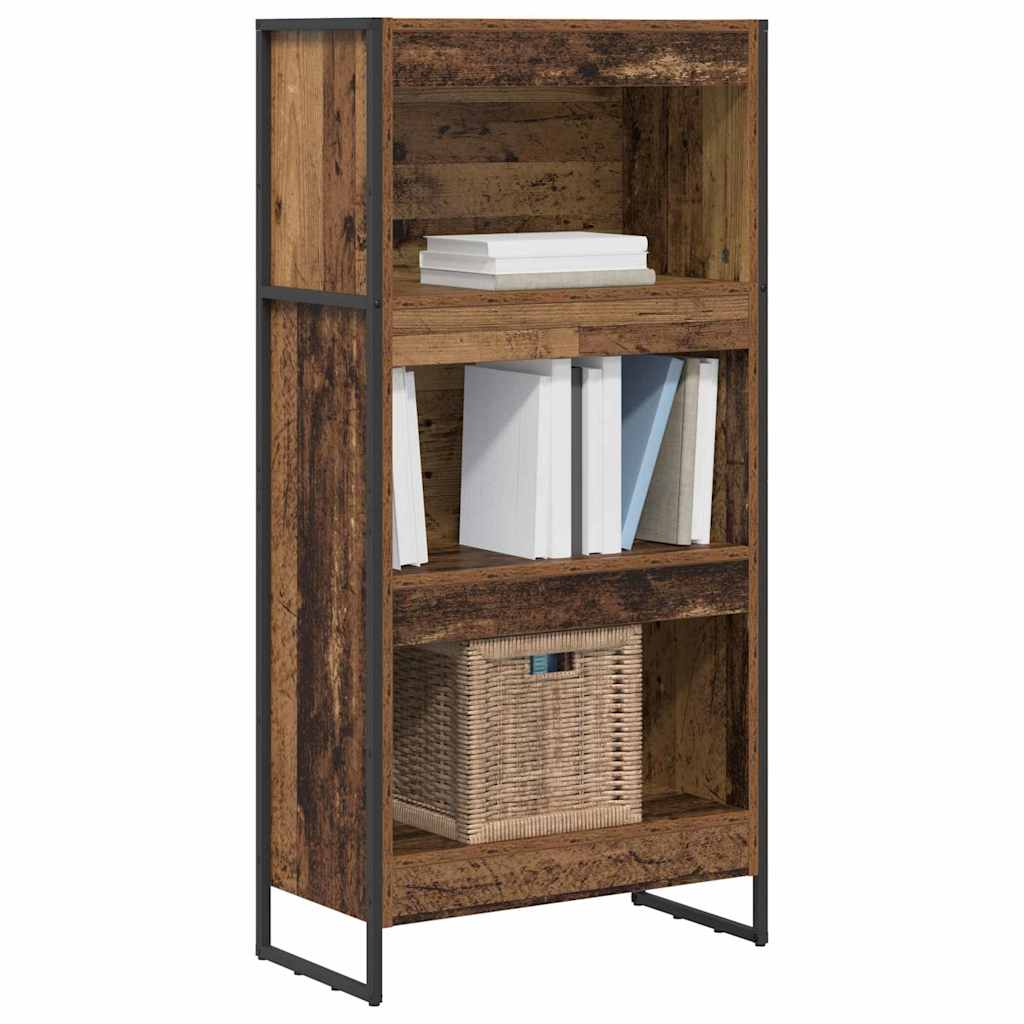 Bücherregal Altholz 60 x 30 x 121 cm Holzwerkstoff