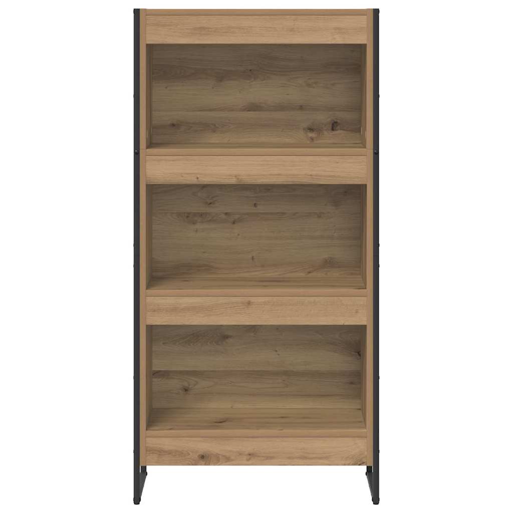 Bücherregal Kunsthandwerk Eiche 60 x 30 x 121 cm Holzwerkstoff