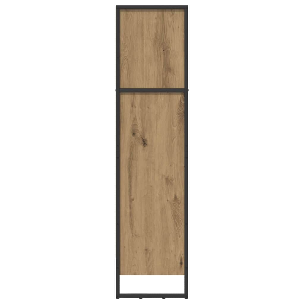 Bücherregal Kunsthandwerk Eiche 60 x 30 x 121 cm Holzwerkstoff